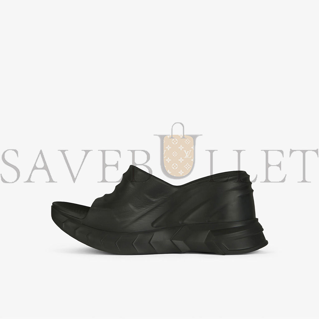 GIVENCHY MARSHMALLOW WEDGE SANDALS IN RUBBER BE305BE0Y9-001